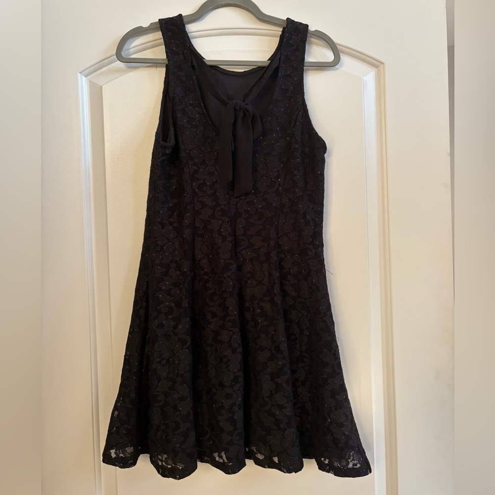 Speechless Black Lace Dress